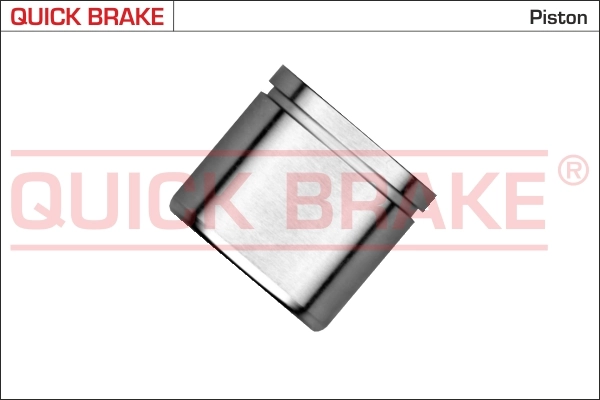 Piston, brake caliper